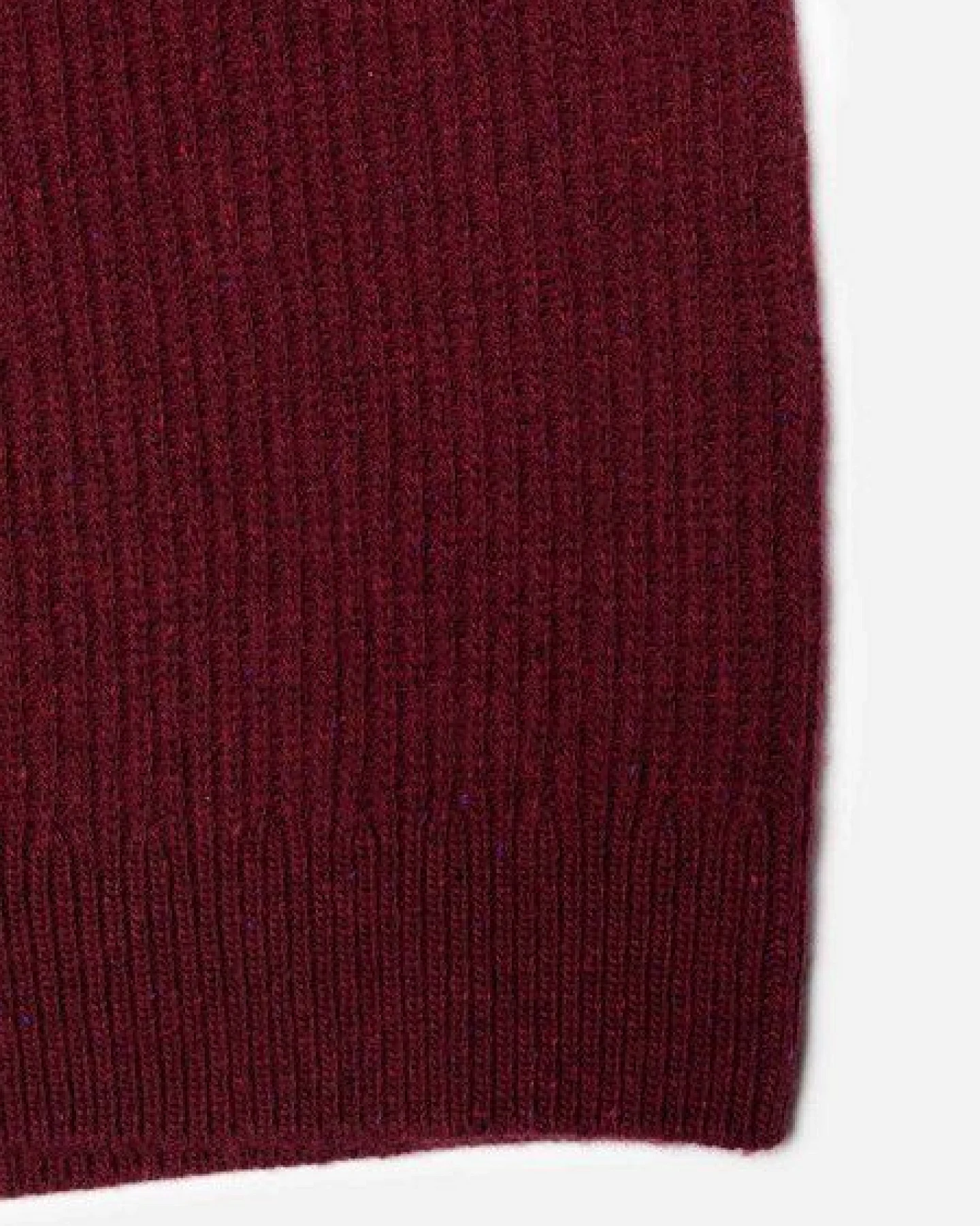 Nudie Jeans Strickpullover - August Rib Wool - aus biologischer Wolle – Ansicht 4