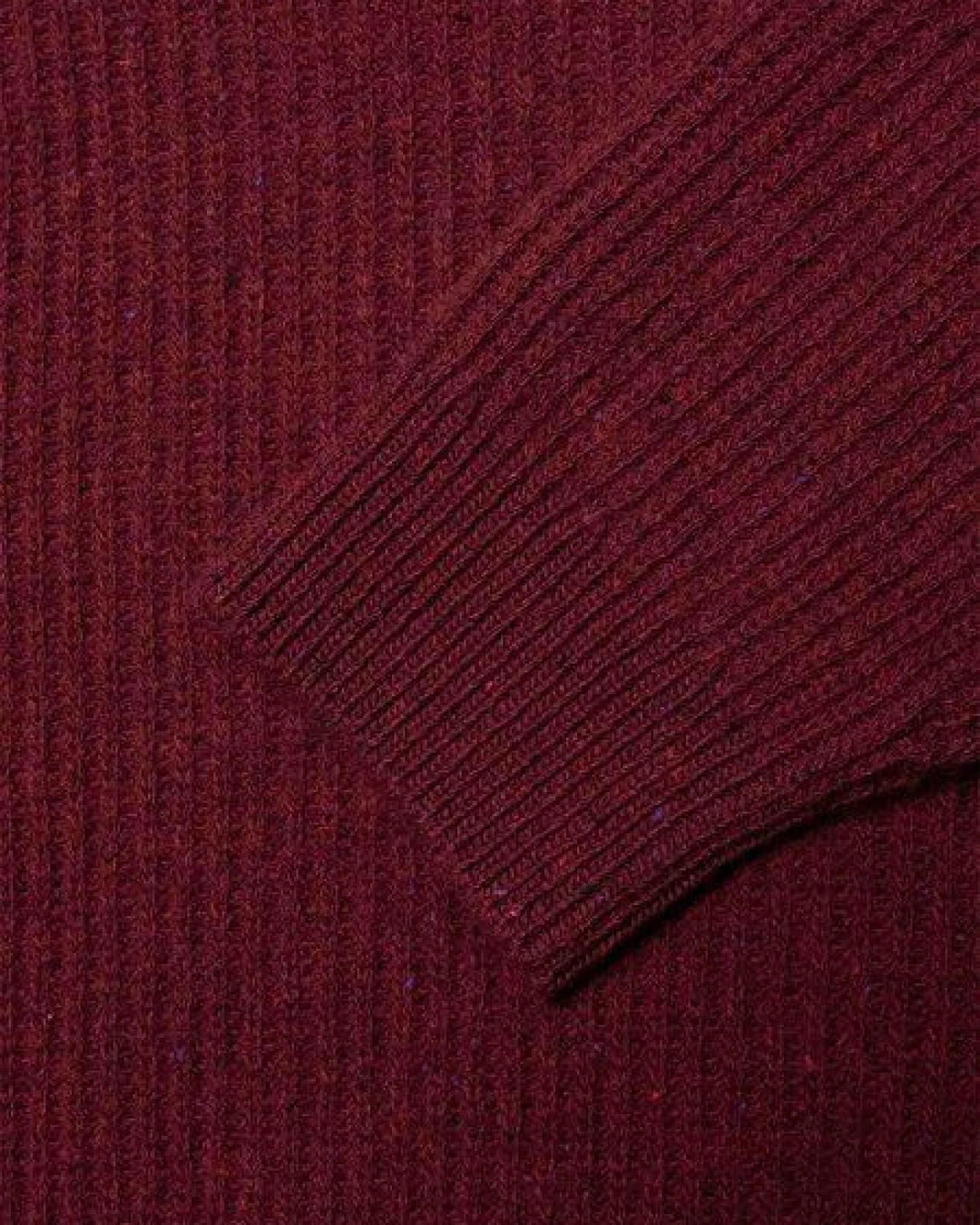 Nudie Jeans Strickpullover - August Rib Wool - aus biologischer Wolle – Ansicht 4