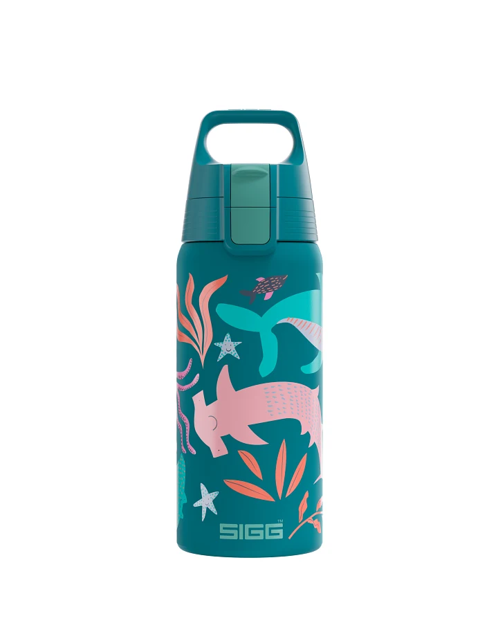 Kinder Thermo Trinkflasche Shield Therm ONE Kids Blue World 0.5 L