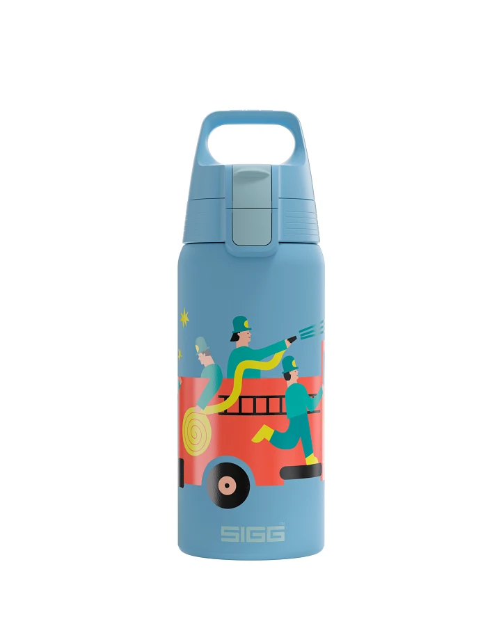 Kinder Thermo Trinkflasche Shield Therm ONE Kids Action Pompiers 0.5 L
