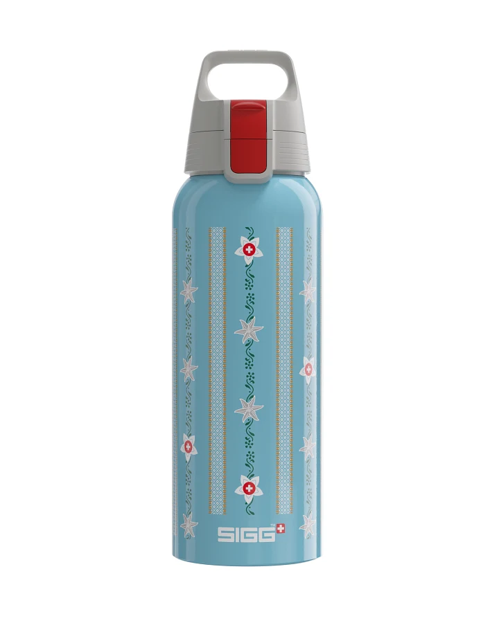 Trinkflasche WMB ONE Swiss Culture Edelweiss 1.0 L