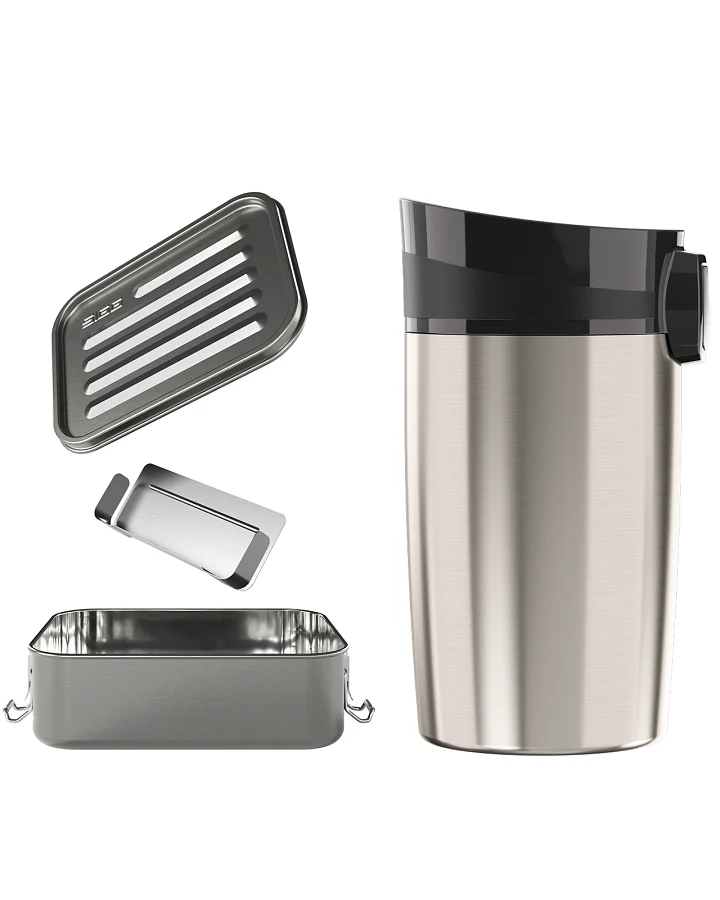 Bundle Lunch Bundle Gemstone + Miracle Mug – Silver Edition