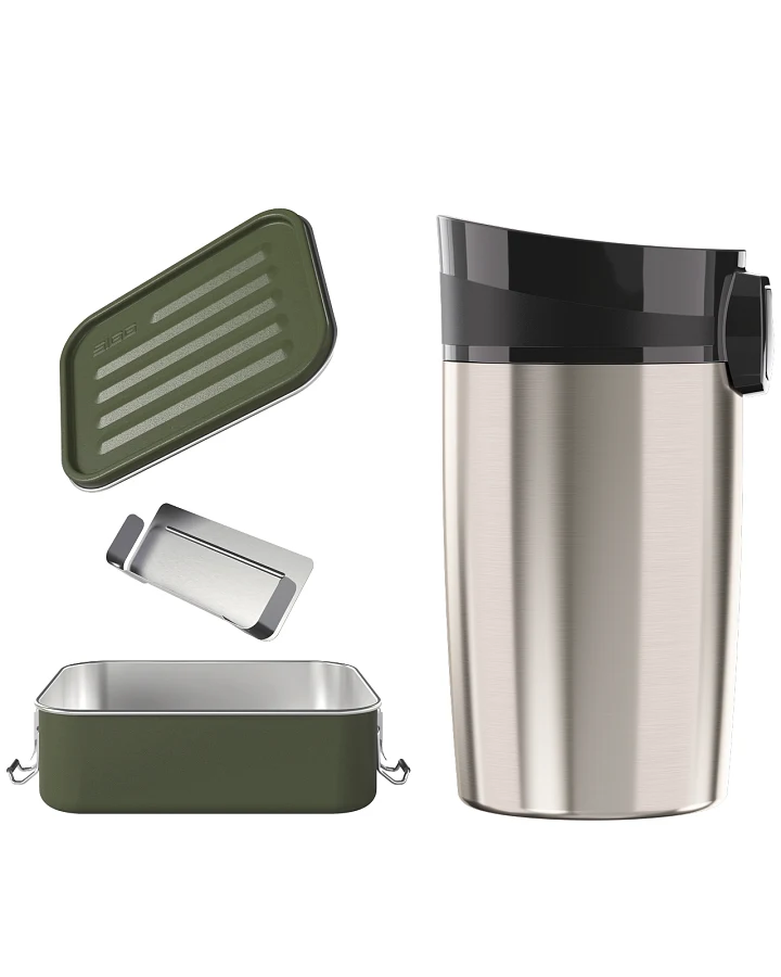 Bundle Lunch Bundle Gemstone – Roasted Green & Miracle Mug Brushed