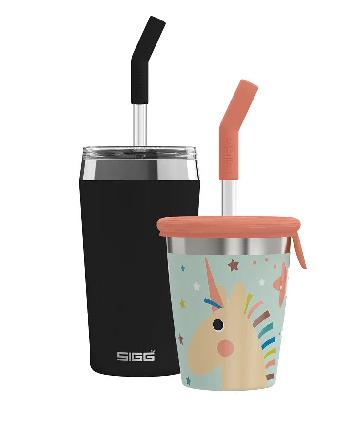 Bundle Family Bundle Helia – Black & Kids Straw Cup Unistar