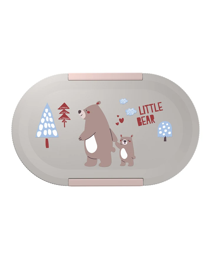 Lunchbox LUMO Kids Lunchbox Bear Family 0.8 L