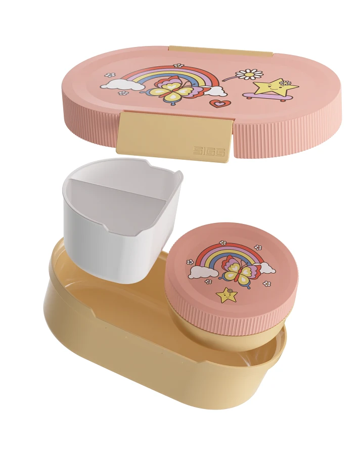 Lunchbox LUMO Kids Lunchbox Plus Rainbow 0.8 L
