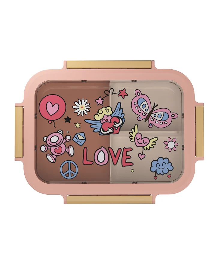 Lunchbox NIMO Kids Lunchbox Peace & Love 1 L
