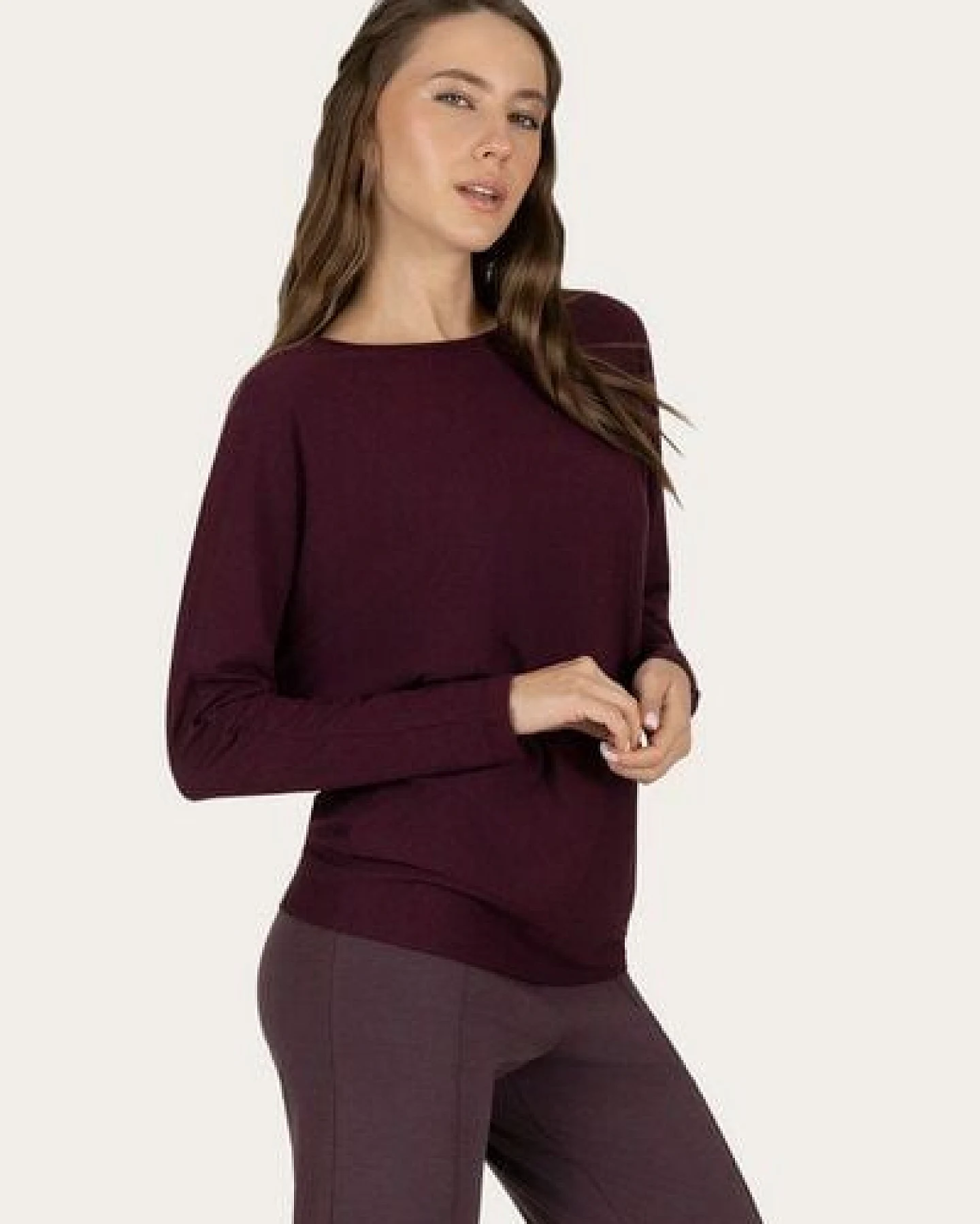Urban Goddess Budhi Yoga Langarm Shirt – Ansicht 2