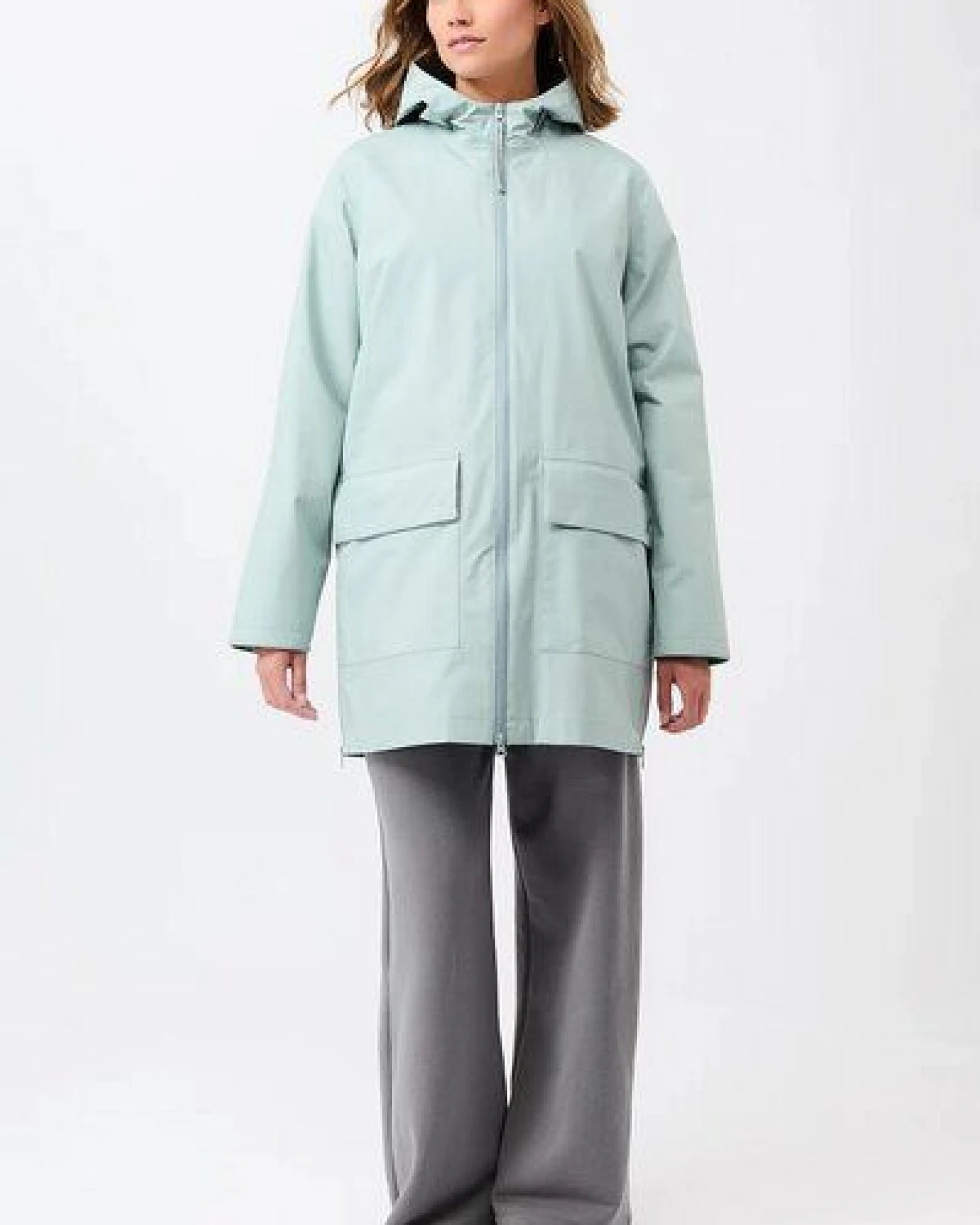 LangerChen Bestseller Regenjacke aus Bio-Baumwolle – Ansicht 2