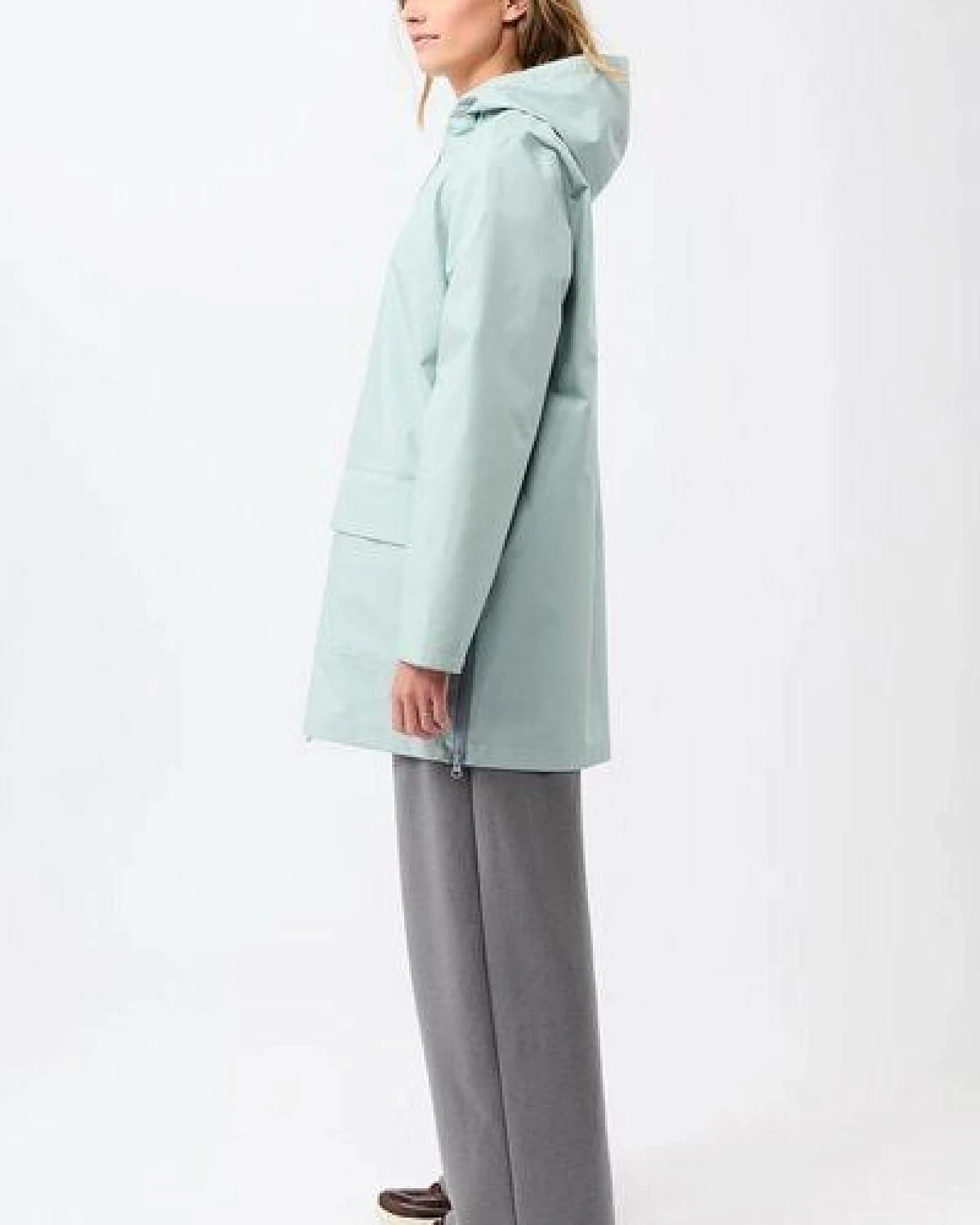 LangerChen Bestseller Regenjacke aus Bio-Baumwolle – Ansicht 4