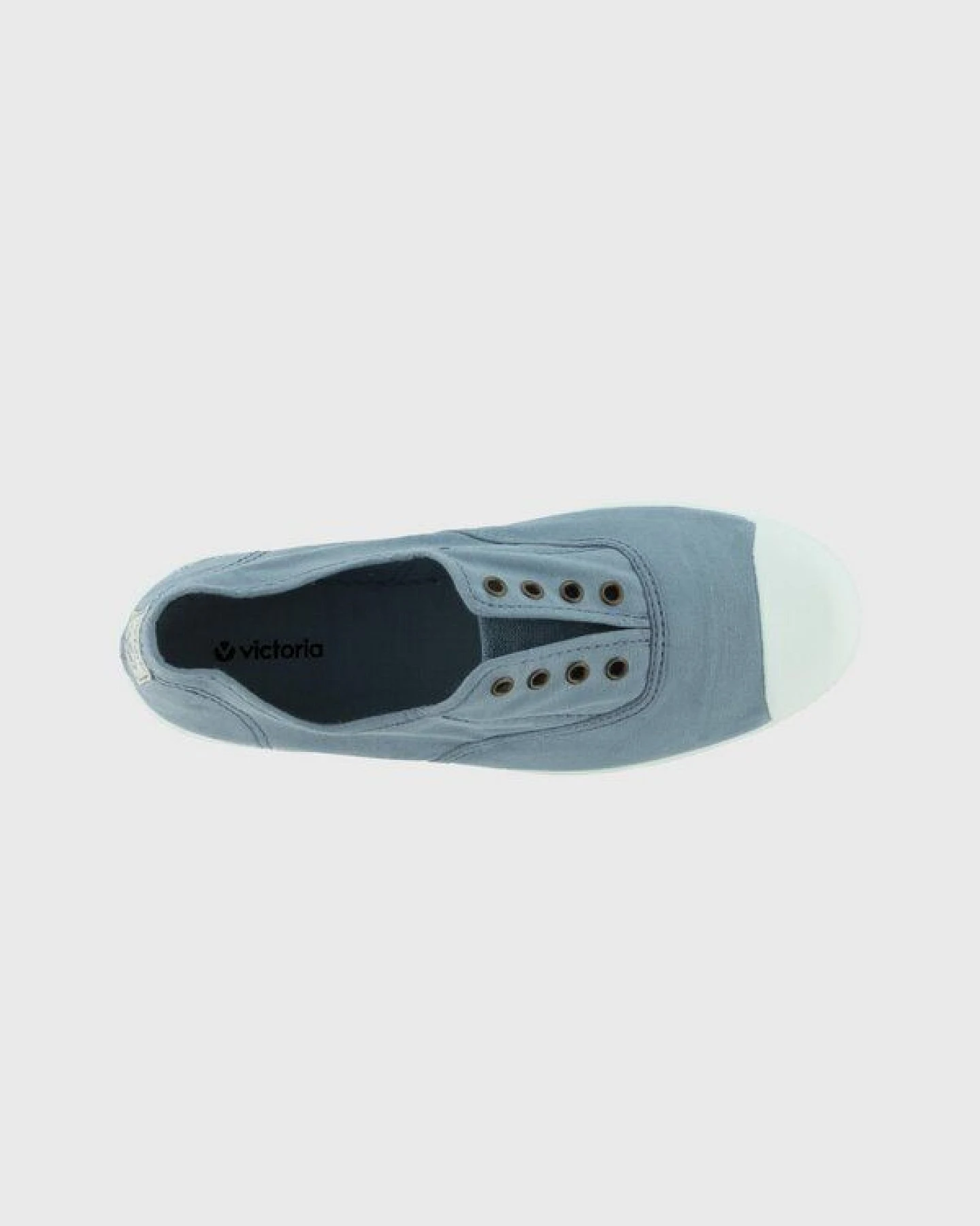 Victoria vegane Erwachsenen-Sneaker – Tintada de Lona, Bio-Baumwolle und Naturgummi – Ansicht 2