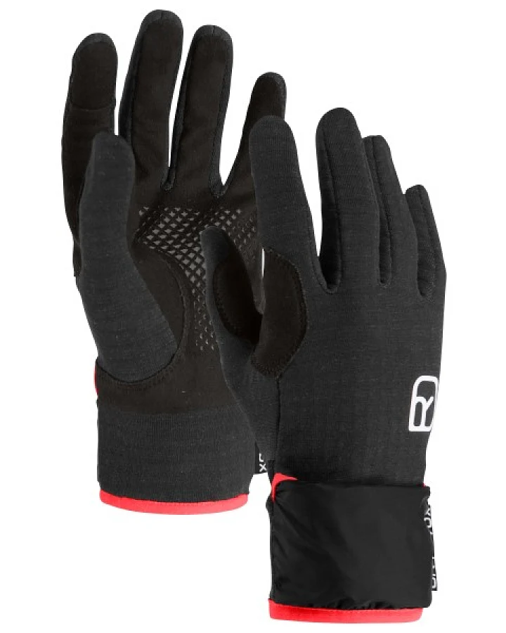 Ortovox - Women's Fleece Grid Cover Glove - Handschuhe Gr S schwarz
