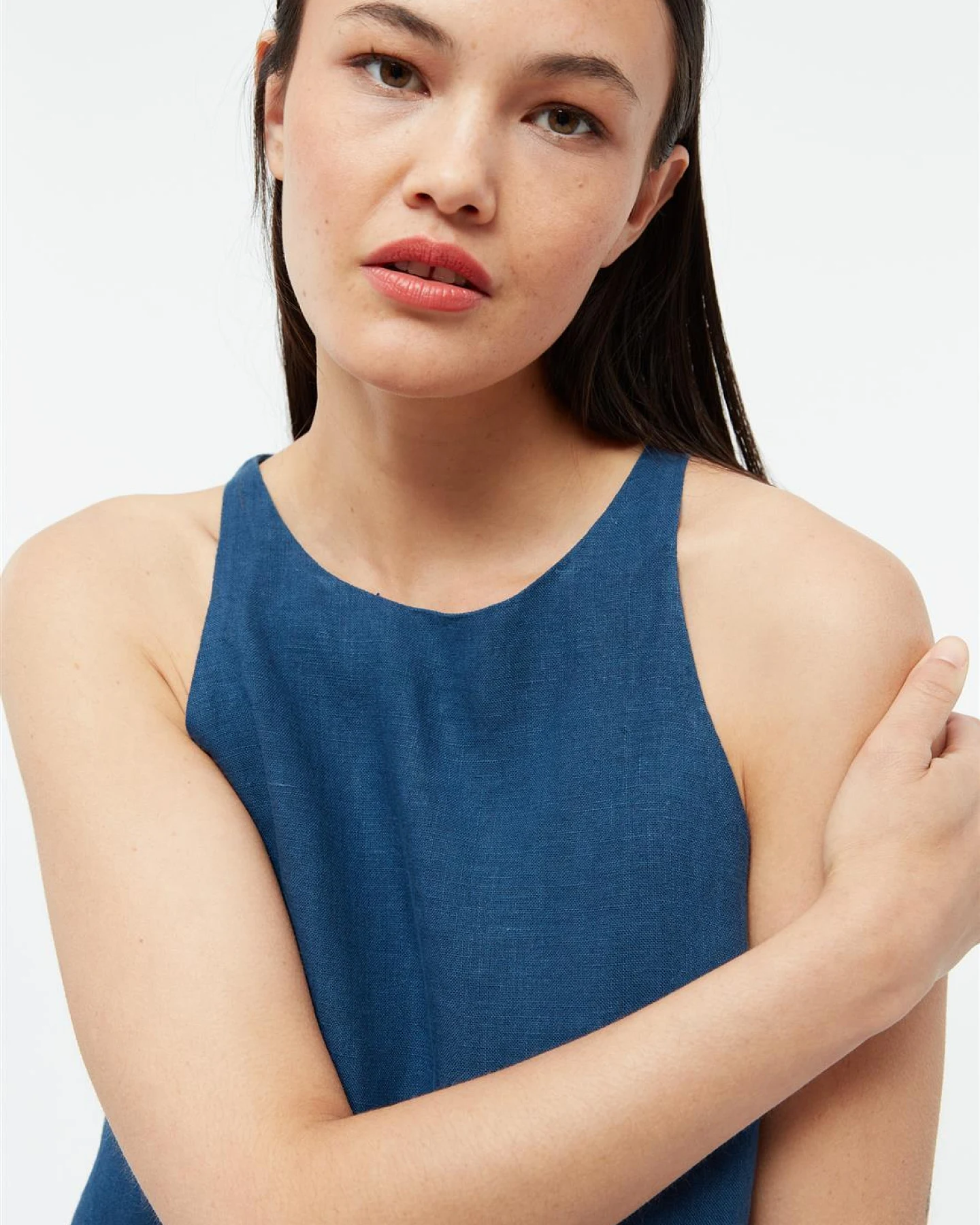 Givn Damen vegan Kleid Yuna Blazing Blue – Ansicht 2
