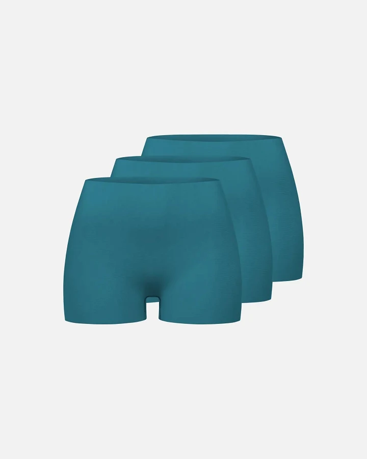 Produktseite: erlich textil Light Touch Panty im 3er Pack für Frauen aus Modal in tiefseeblau