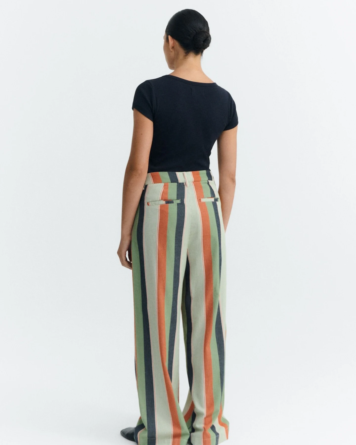 Hose Pat Quick Stripes Grün – Ansicht 4