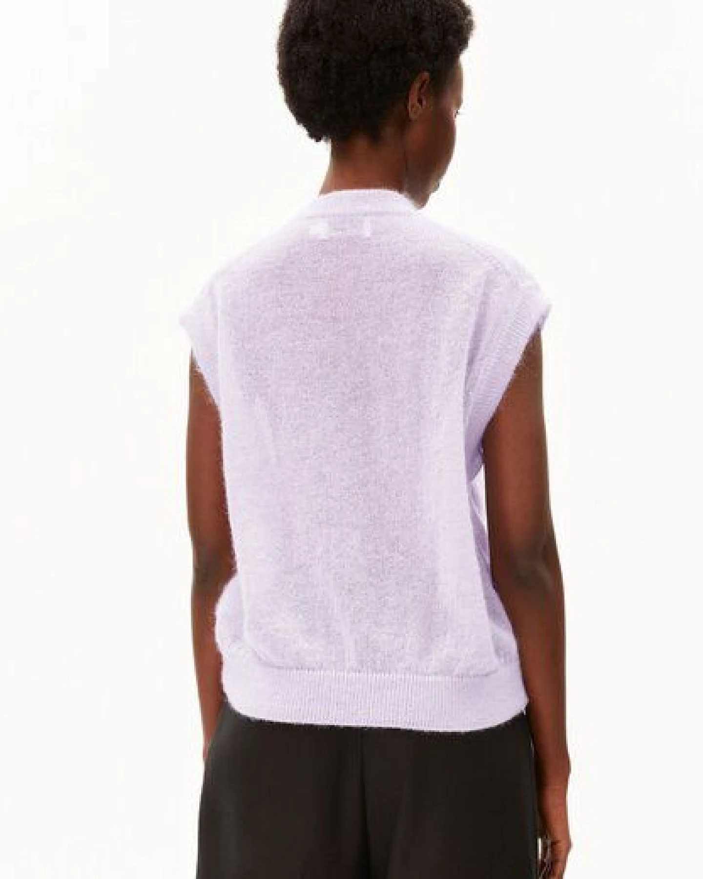 ARMEDANGELS MOHAIR BLEND KNIT Damen Pullunder aus Mohair-Woll Mix – Ansicht 2