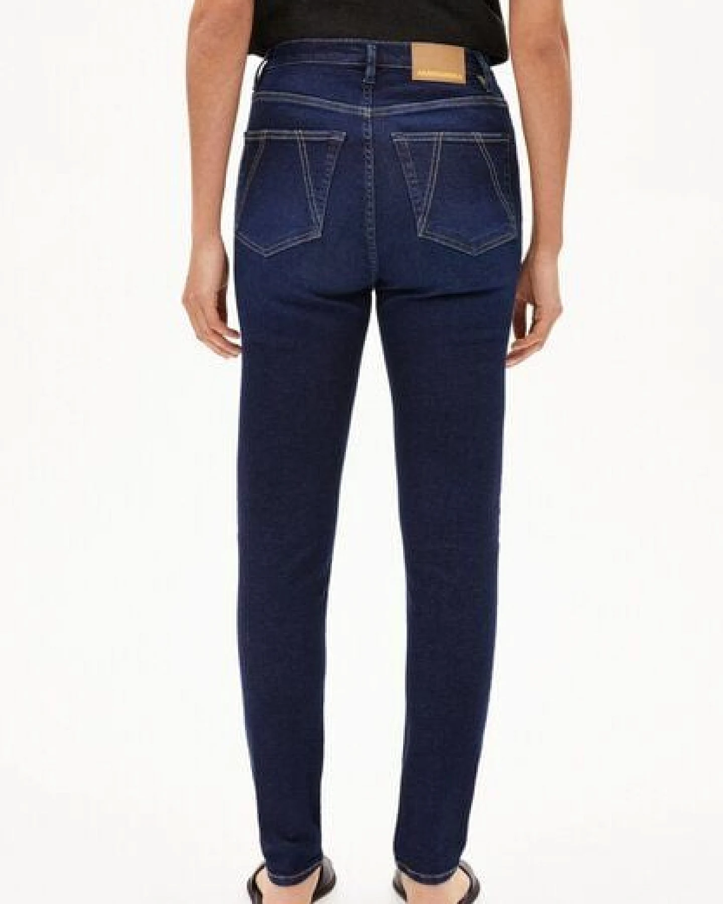 ARMEDANGELS INGAA Damen Skinny Jeans High Waist Bio-Baumwoll Mix X-Stretch – Ansicht 2