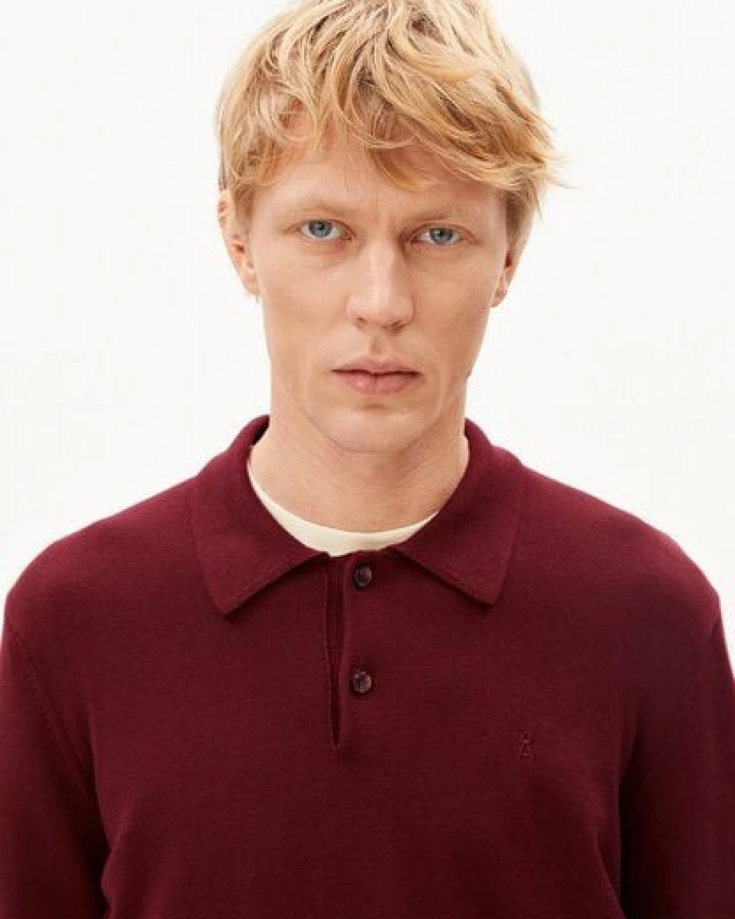 ARMEDANGELS KNIT POLO Herren Polo aus Bio-Baumwolle – Ansicht 3