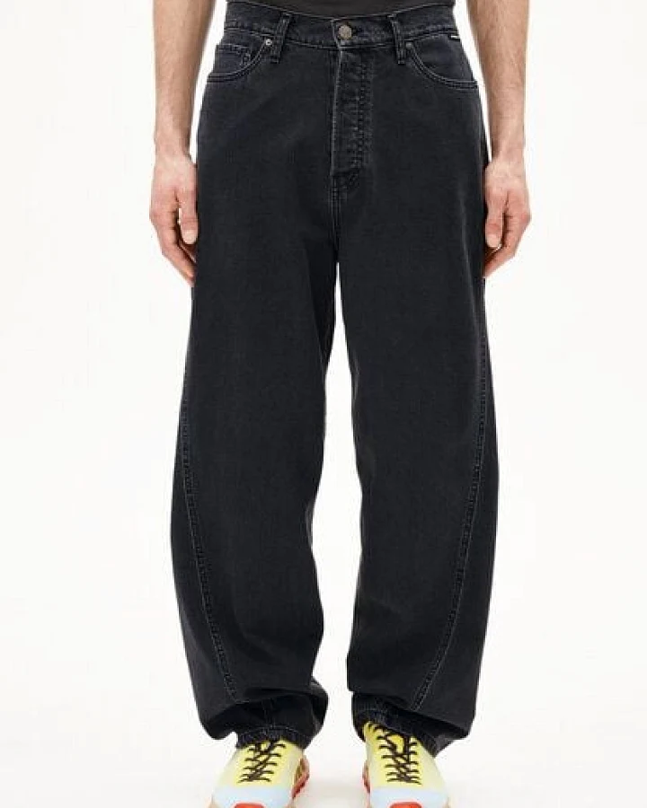 ARMEDANGELS JAAMEO Herren Wide Leg Mid Waist aus recycelter Baumwolle