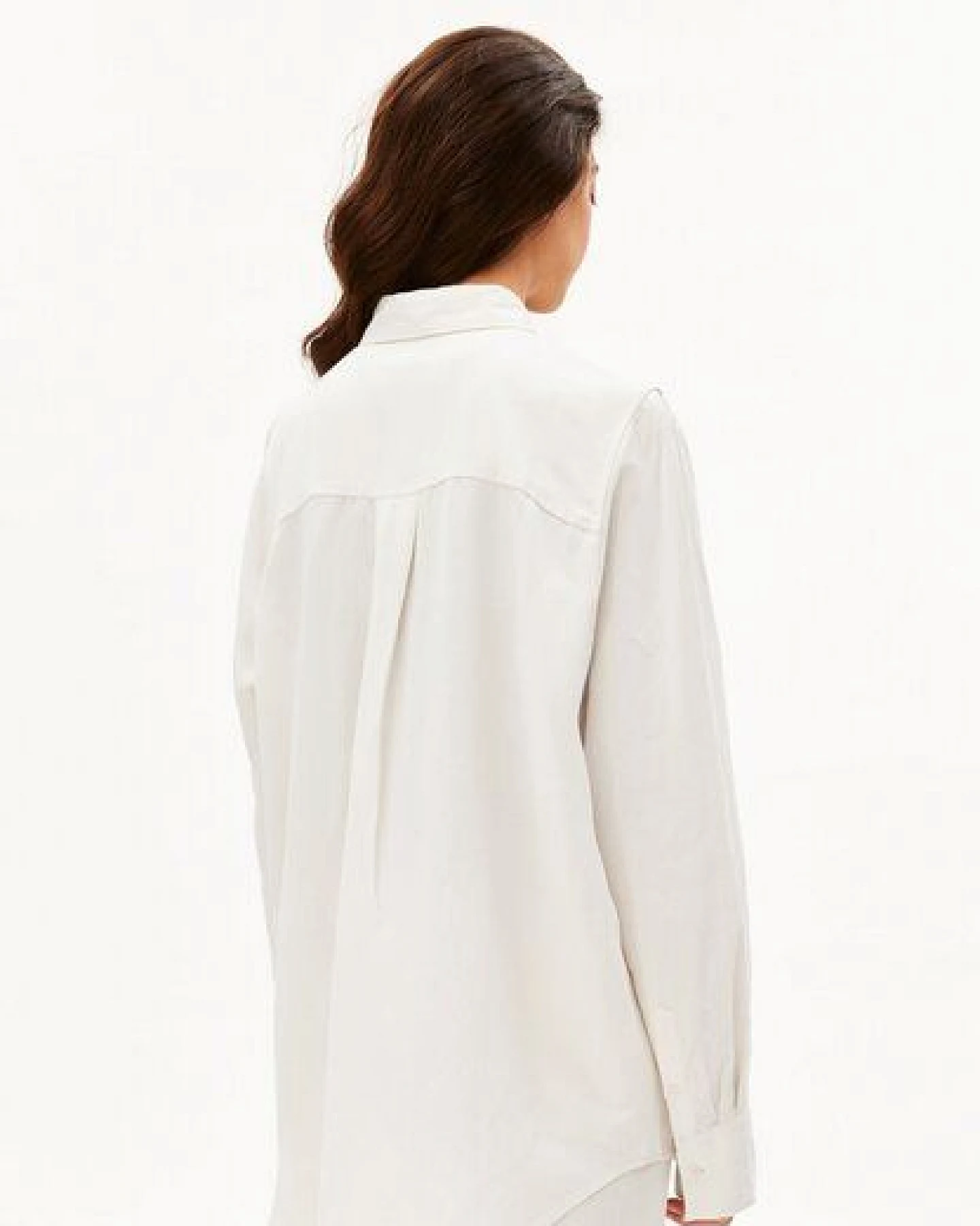 ARMEDANGELS LINEN BLEND Damen Bluse aus Leinen-Mix – Ansicht 2