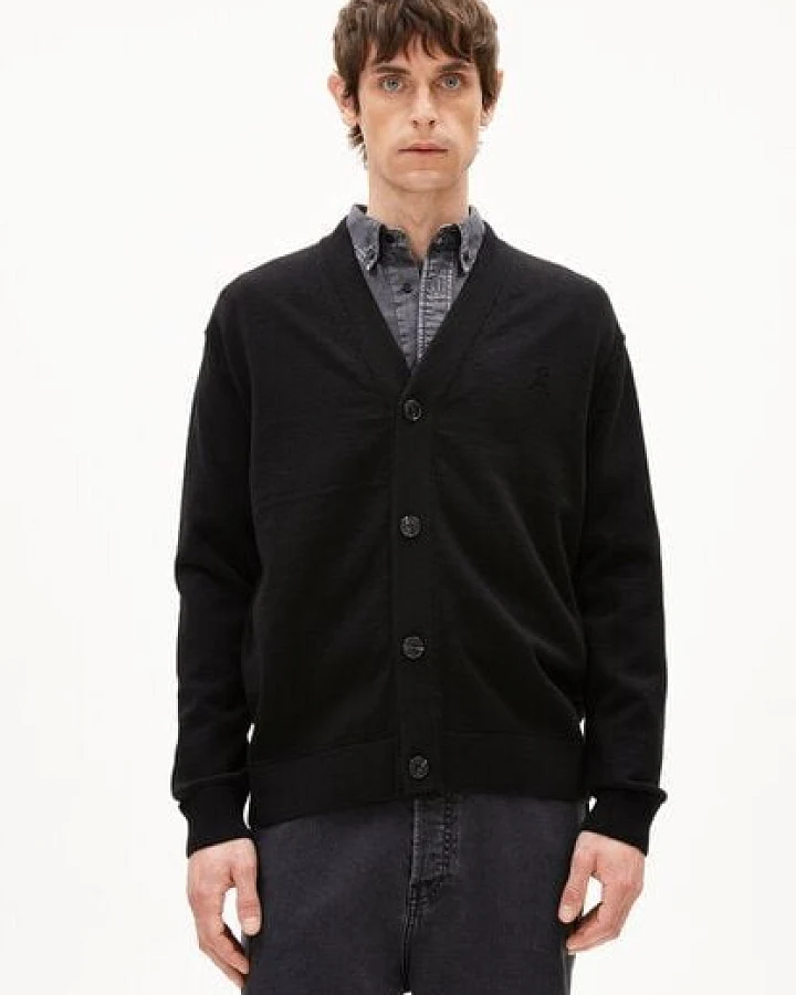 ARMEDANGELS AANATOL Herren Strickjacke aus Bio-Woll Mix
