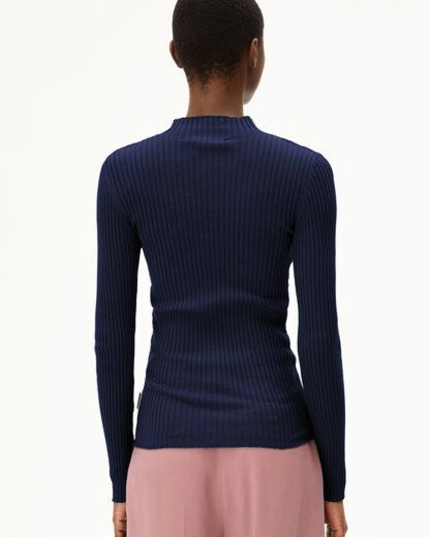 ARMEDANGELS ALAANIA Damen Pullover Slim Fit aus Bio-Baumwolle – Ansicht 2