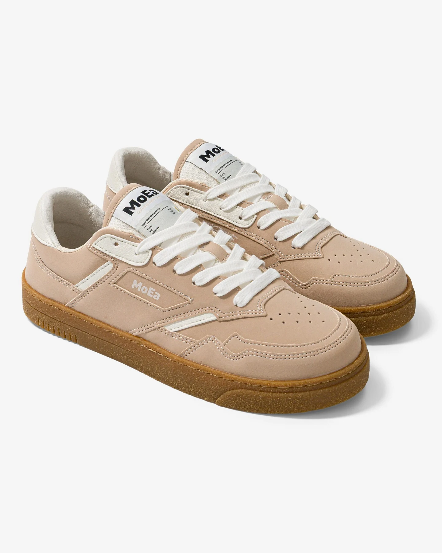 MoEa Herren vegan Sneaker Gen9 Mais Beige – Ansicht 2