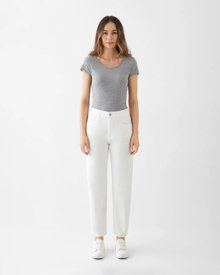 STARDUST O-Shape Soft Denim - Classic - White Denim
