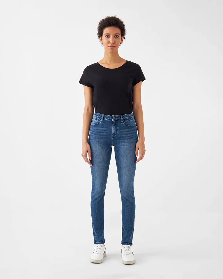 SUN UP Skinny Powerstretch - Basic - Medium Blue
