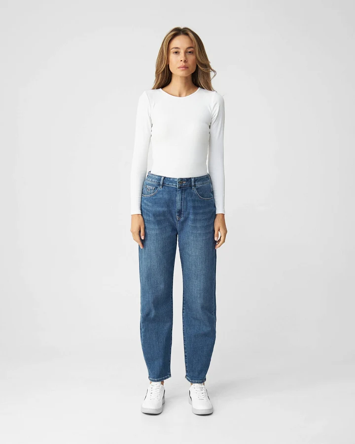 STARDUST O-Shape Soft Denim - Classic - Medium Blue