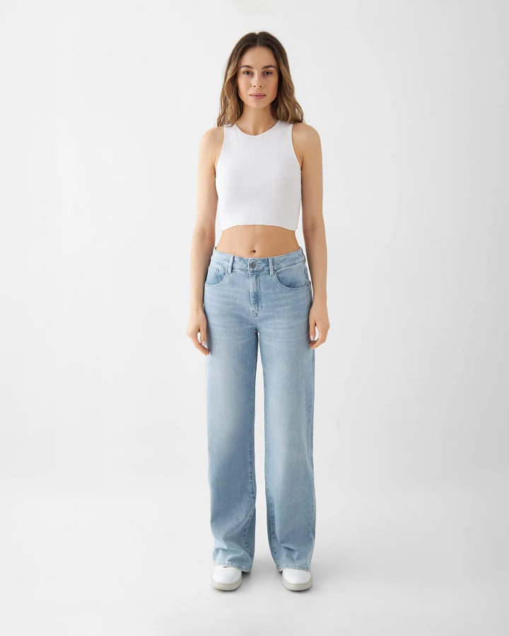 DEW Flared Soft Denim - Classic - Light Blue