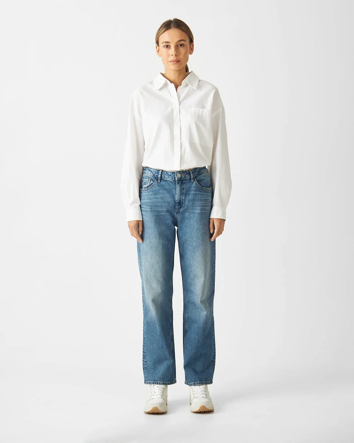 MORNING Regular Slim Minimal Stretch - Classic - Vintage Blue