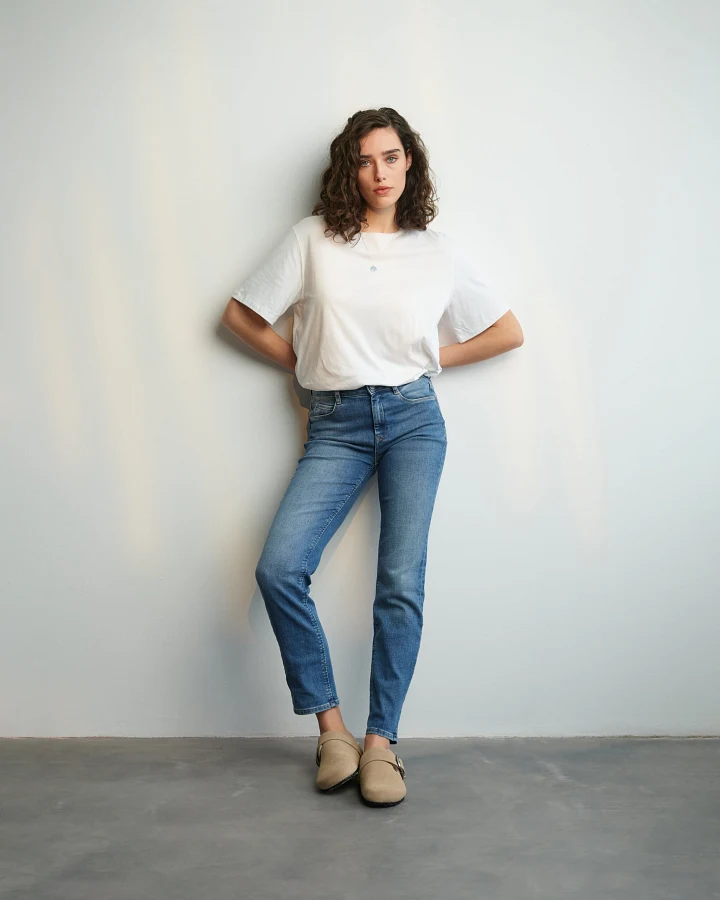 STELLAR Slim Comfortstretch - Classic - Faded Blue