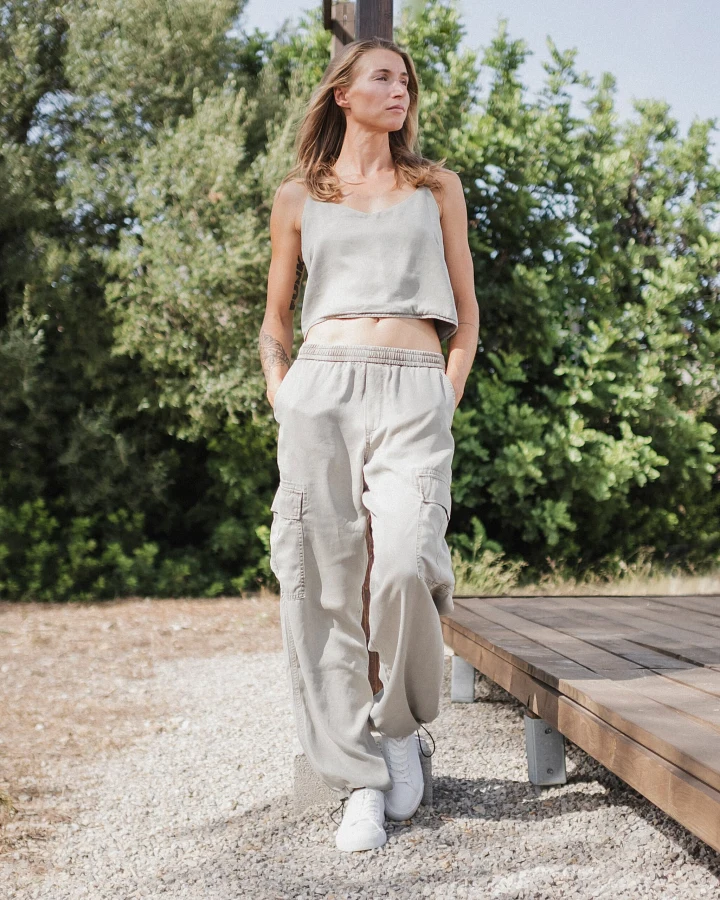 RAY Easy On Tencel - Cargo - Rock Olive