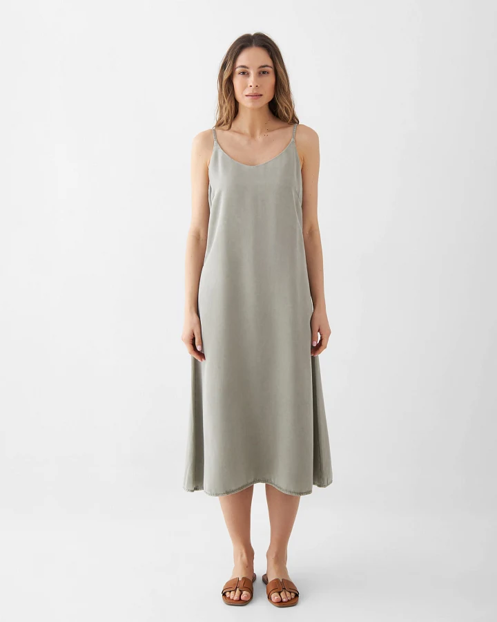 SUNBEAM Dress - Rock Olive