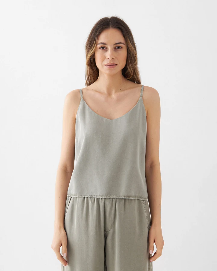SPRING Top - Rock Olive