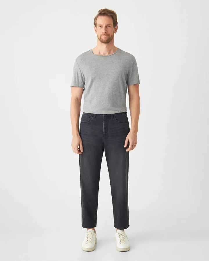 RISE Relaxed Tapered Minimal Stretch - Basic - Vintage Black