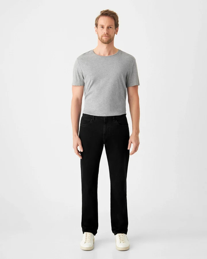 DUSK Regular Straight Minimal Stretch - Classic - Black