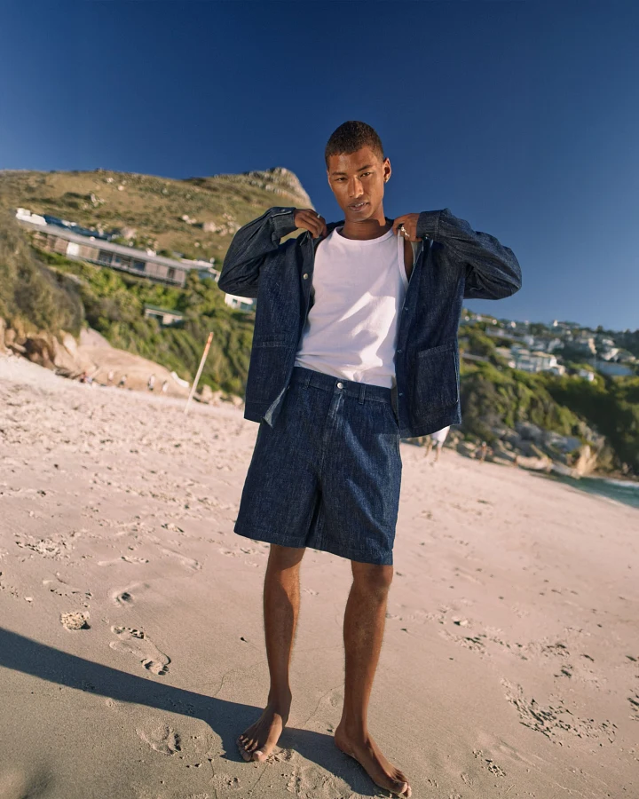 SHORTY Lightweight Hemp - Shorts - Raw Blue