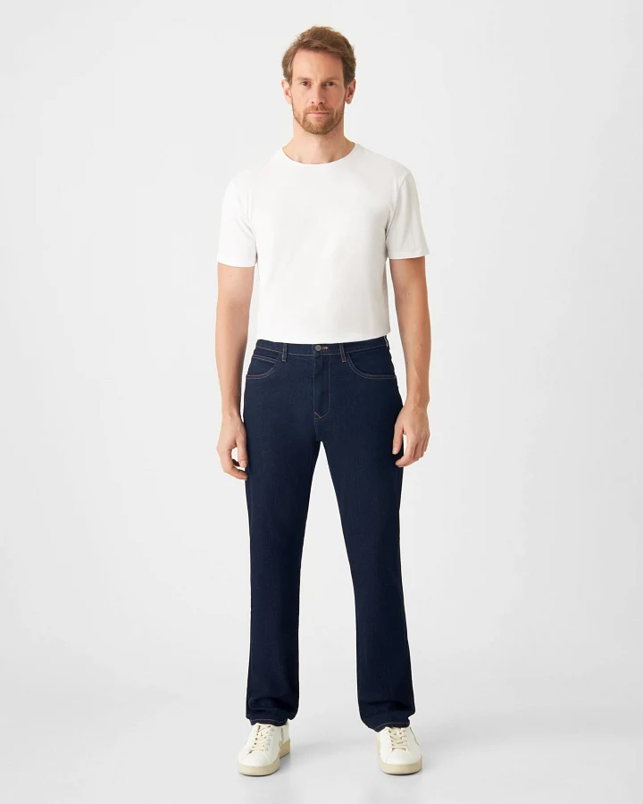 DUSK Regular Straight Minimal Stretch - Classic - Raw Blue
