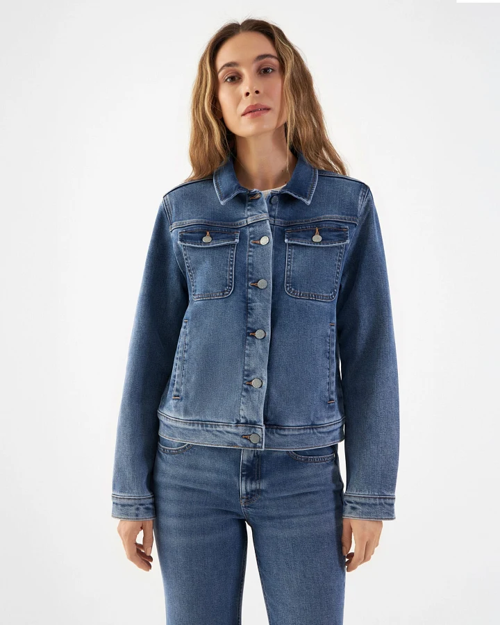 CALLISTO Jacket - Soft Tencel - Medium Blue