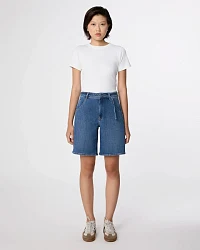 Produktseite: BLINKY Soft Denim - Shorts - Medium Blue