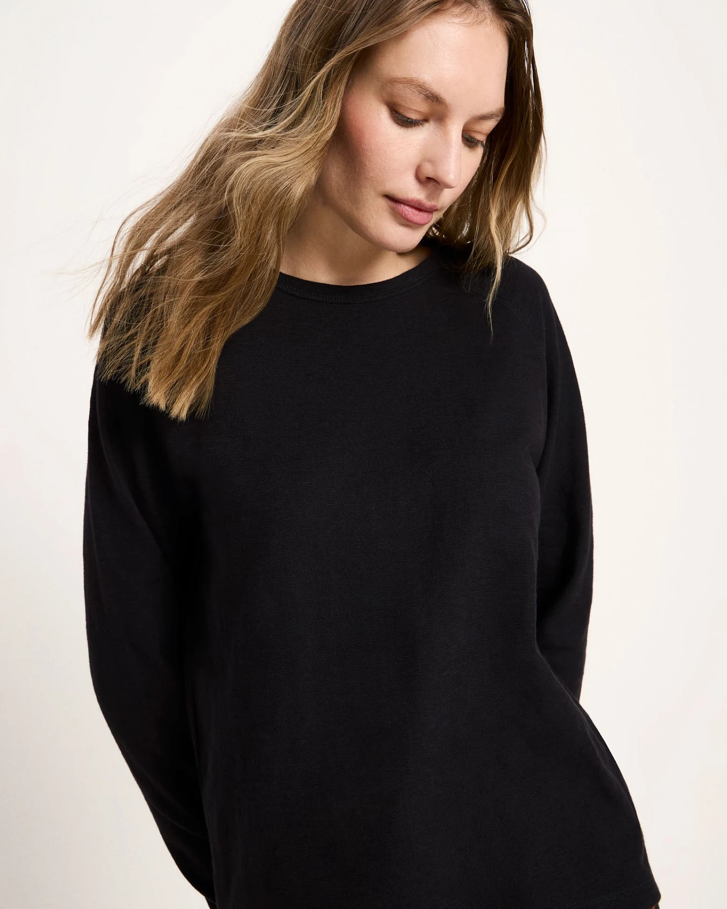 Langarm-Raglanshirt (GOTS) – Ansicht 2