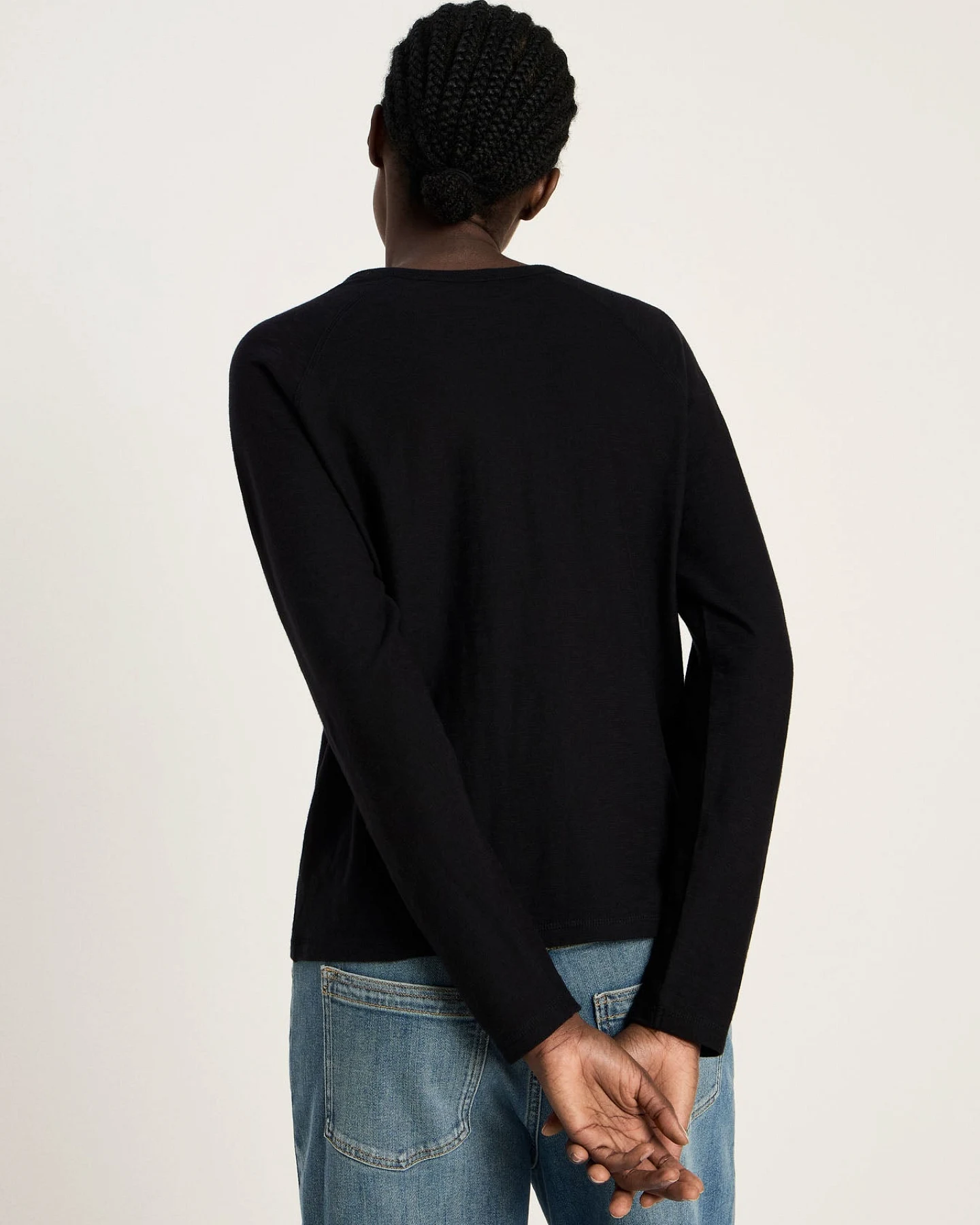 Langarm-Raglanshirt (GOTS) – Ansicht 4