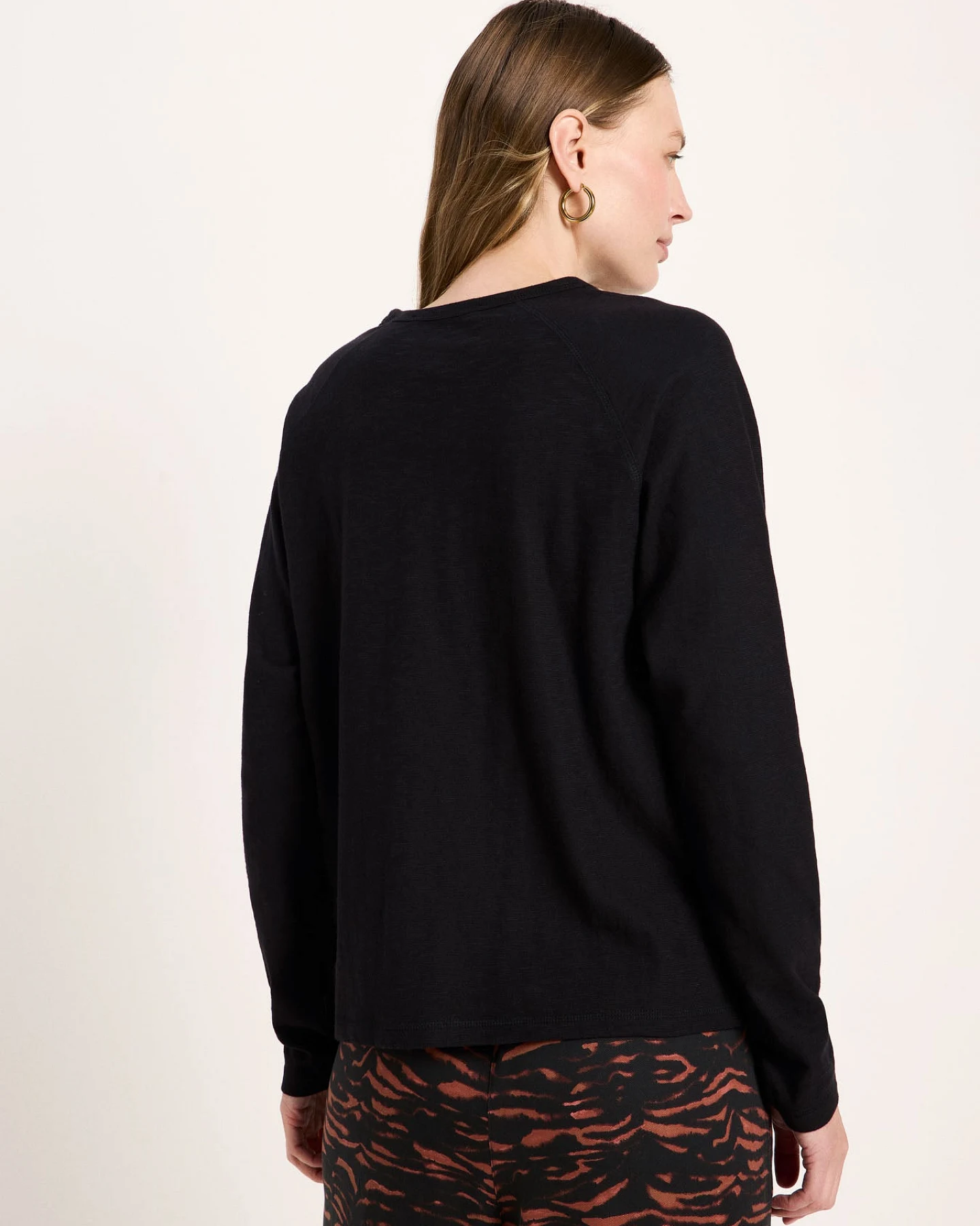 Langarm-Raglanshirt (GOTS) – Ansicht 4