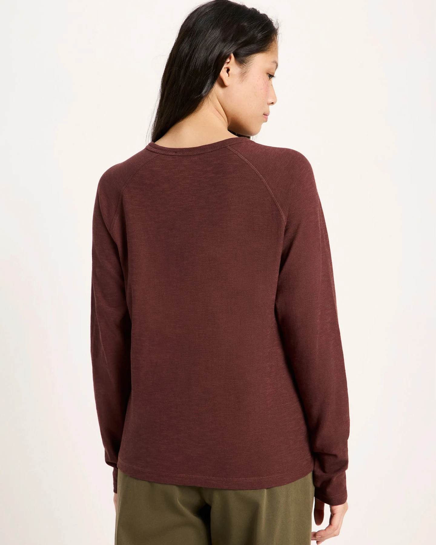 Langarm-Raglanshirt (GOTS) – Ansicht 4