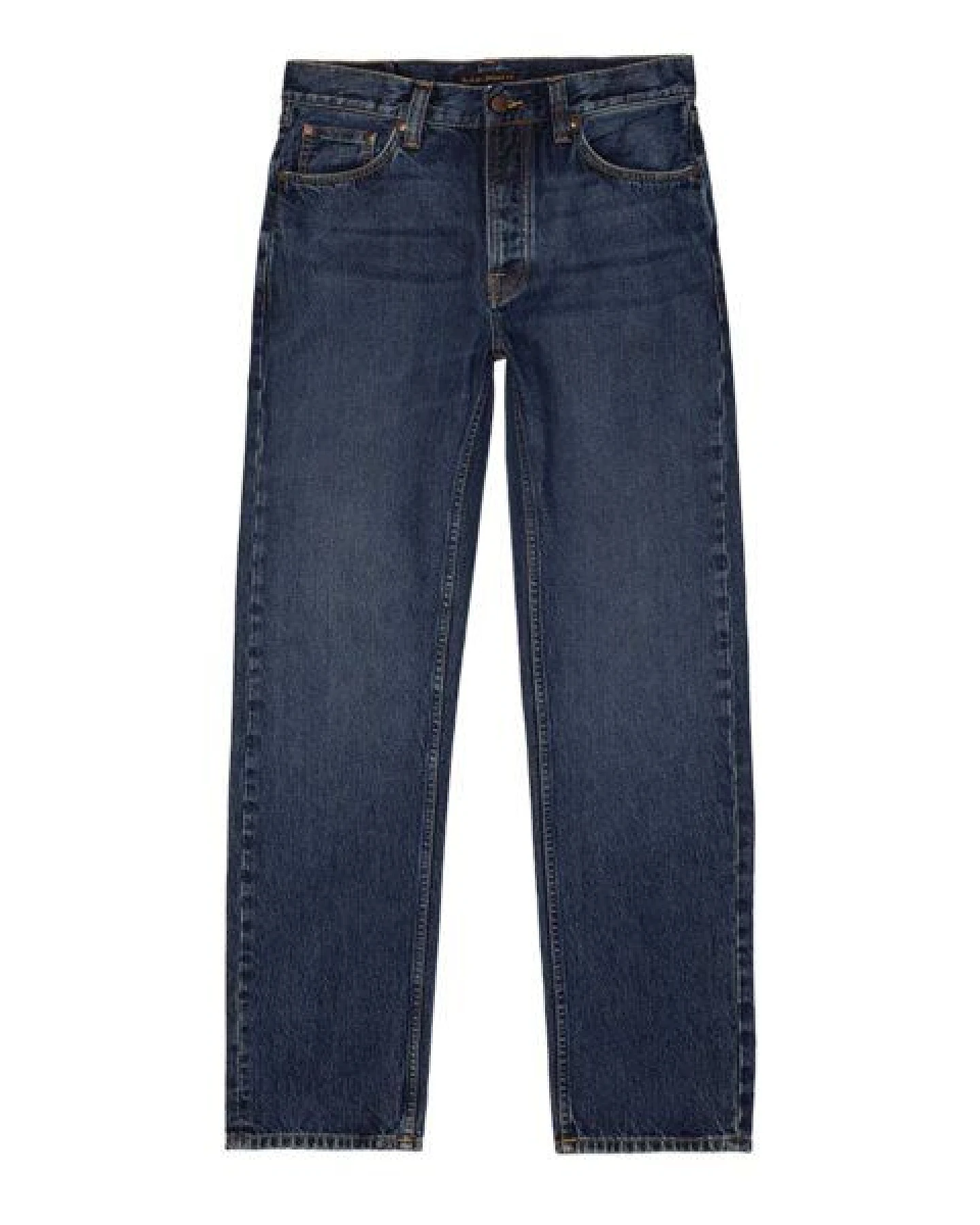 Nudie Jeans Regular Fit Herren Jeans - Rad Rufus - aus 100% biologisch angebauter Baumwolle – Ansicht 2