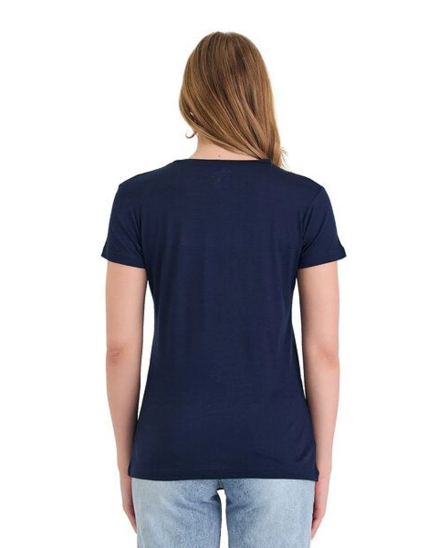 Woolona Rundhals-T-Shirt - Pera - 100% Merinowolle – Ansicht 2