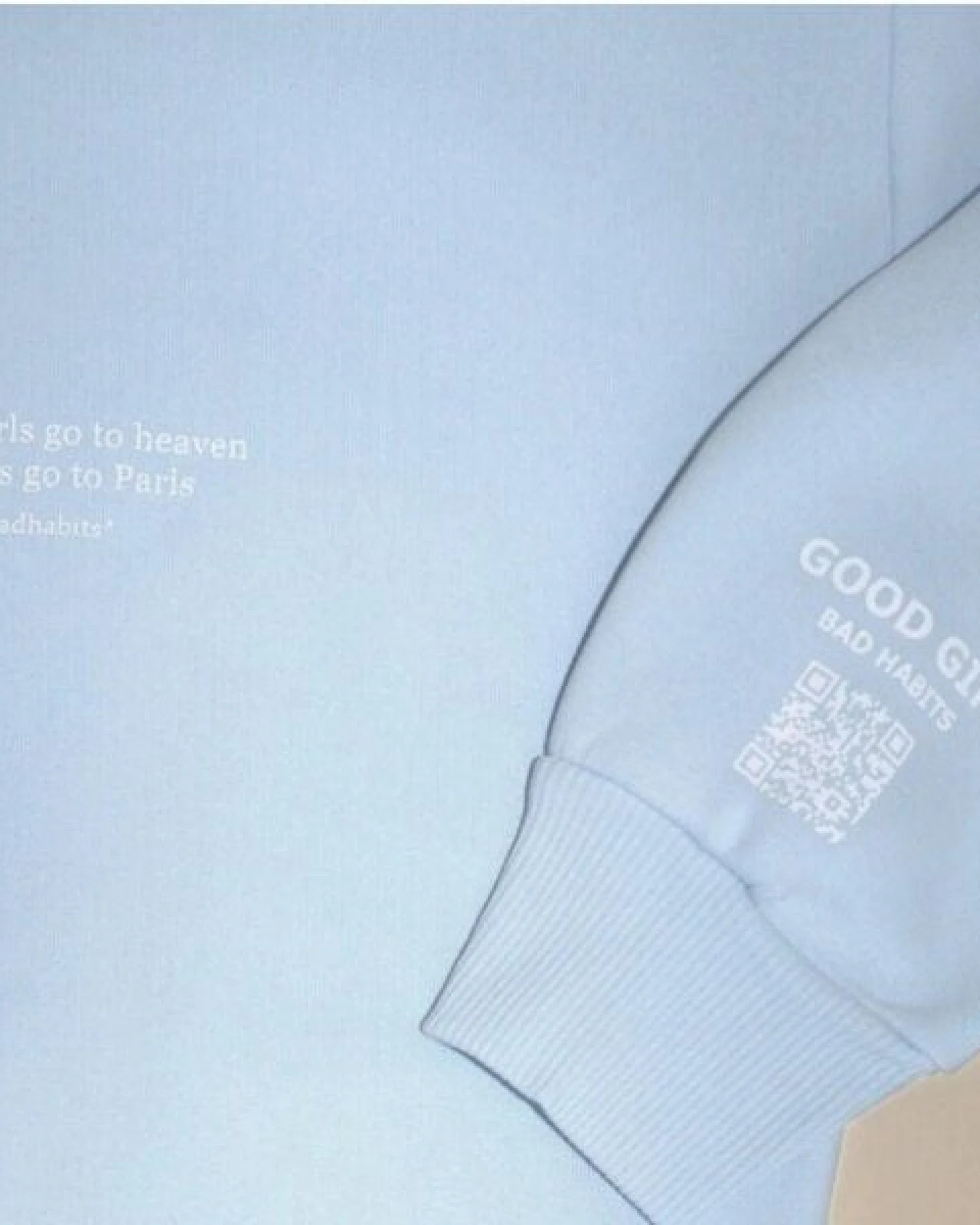 GOOD GIRL BAD HABITS Hoodie "BAD GIRLS GO TO PARIS" – Ansicht 3