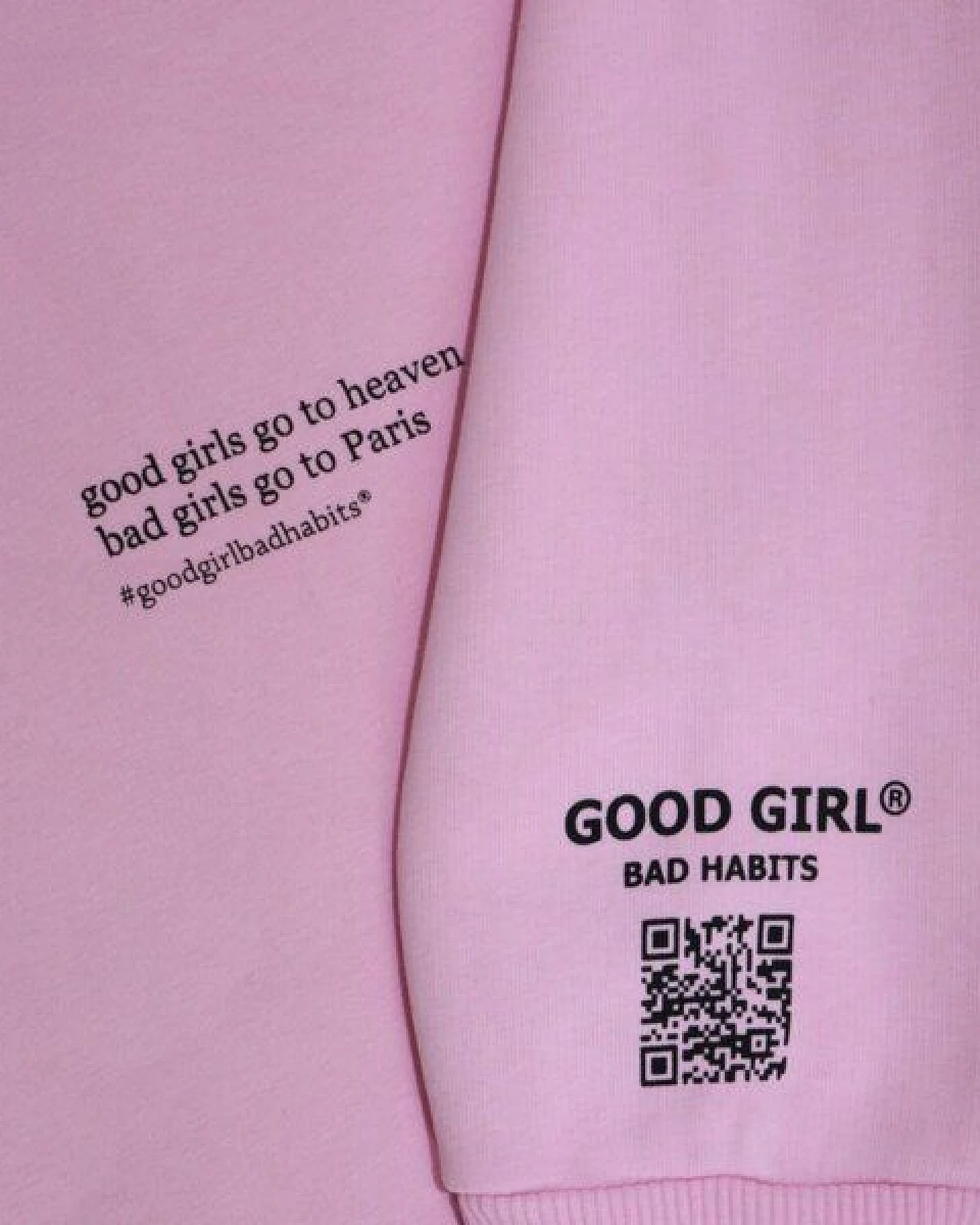 GOOD GIRL BAD HABITS Hoodie "BAD GIRLS GO TO PARIS" – Ansicht 3